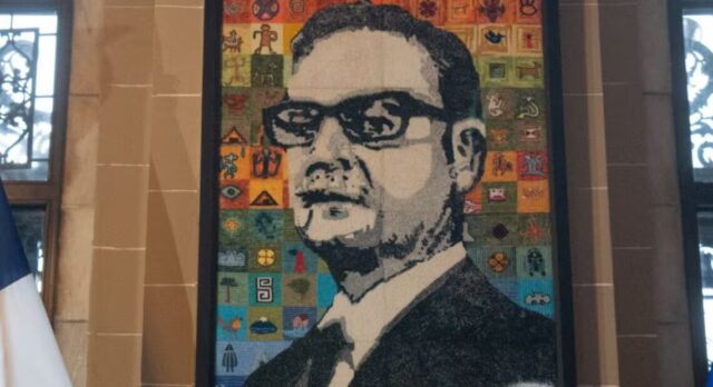 retrato Allende en OEA